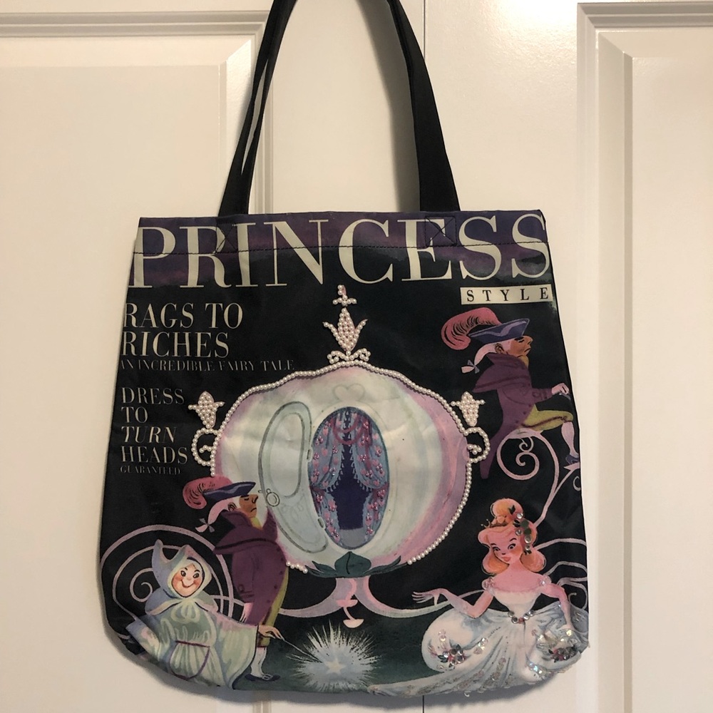 Beaded Cinderella Fashion Tote